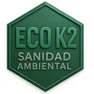 Logo de ECO K2 Control de cucarachas Zaragoza.