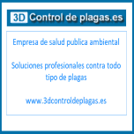 Logo de 3D Control de plagas Valencia