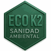Logo de ECO K2 Control de cucarachas Zaragoza.