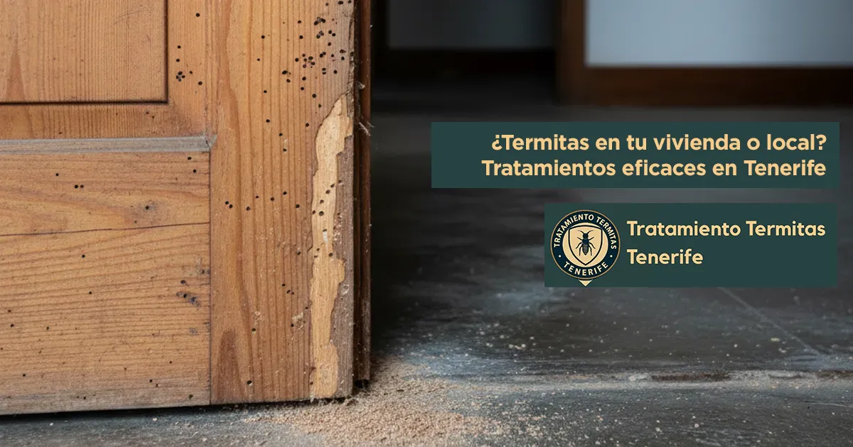 Imagen de portada de la web de Tratamiento Termitas Tenerife